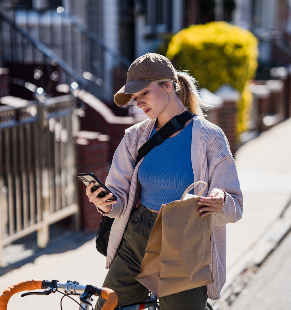 étudiante qui a acheté un panier Redeat à Laval